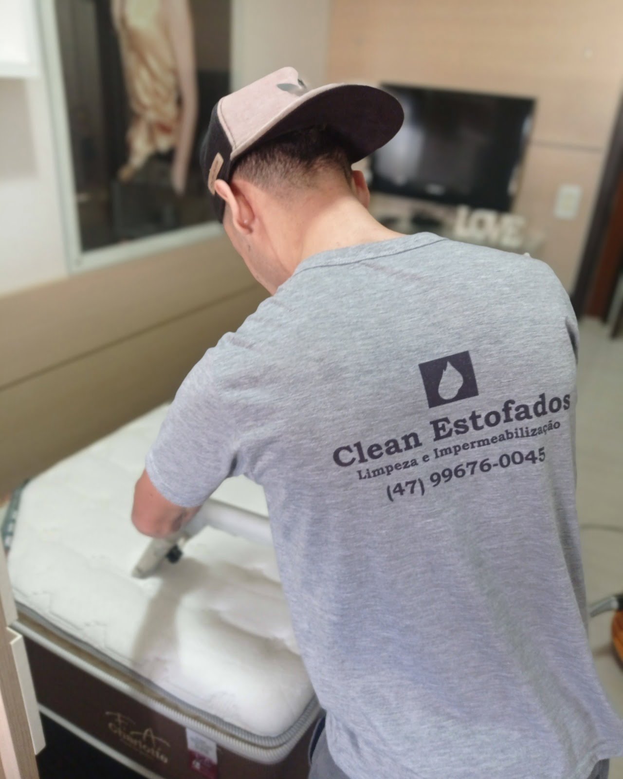 Limpeza de estofados